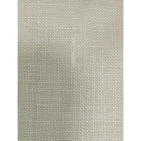 Vintage Linen Tea Towel Fingertip Fringe Embroidered Lady Sitting Bird Cage - Picture 5 of 6